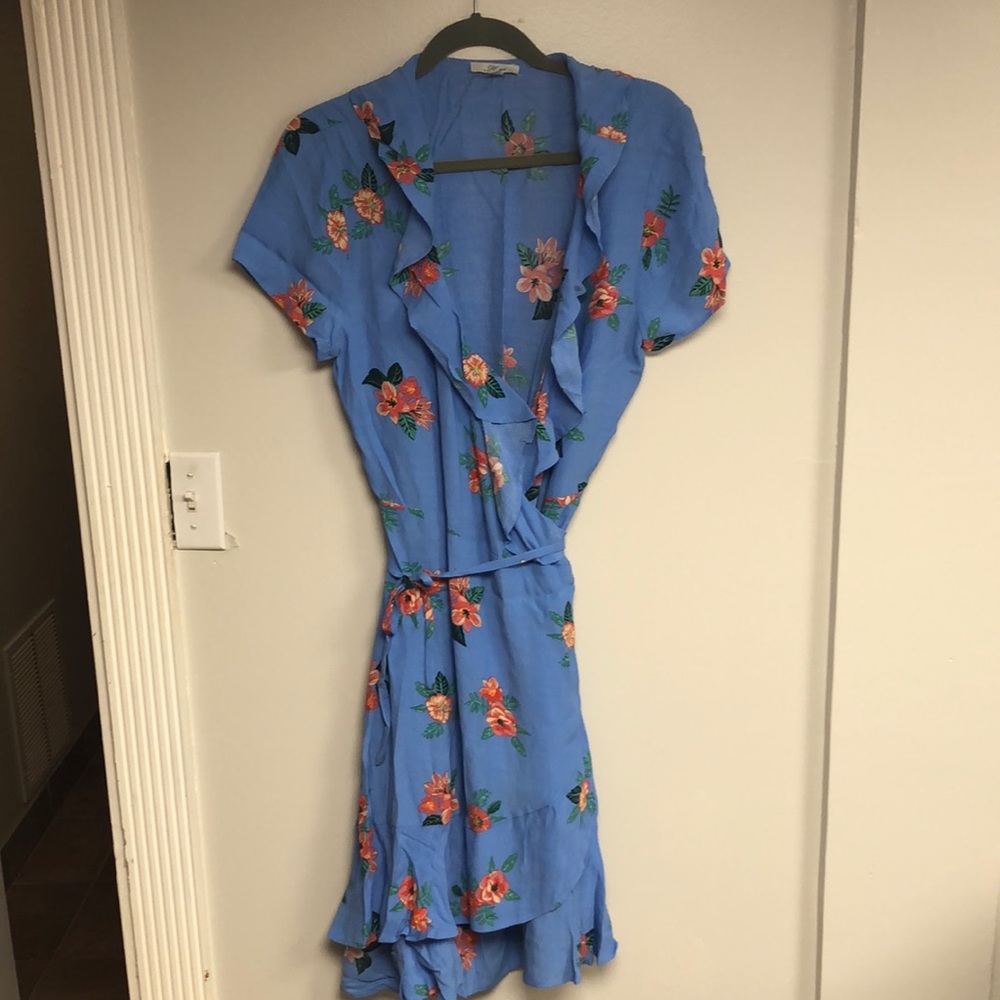 Ruffles!! Wrap dress never worn